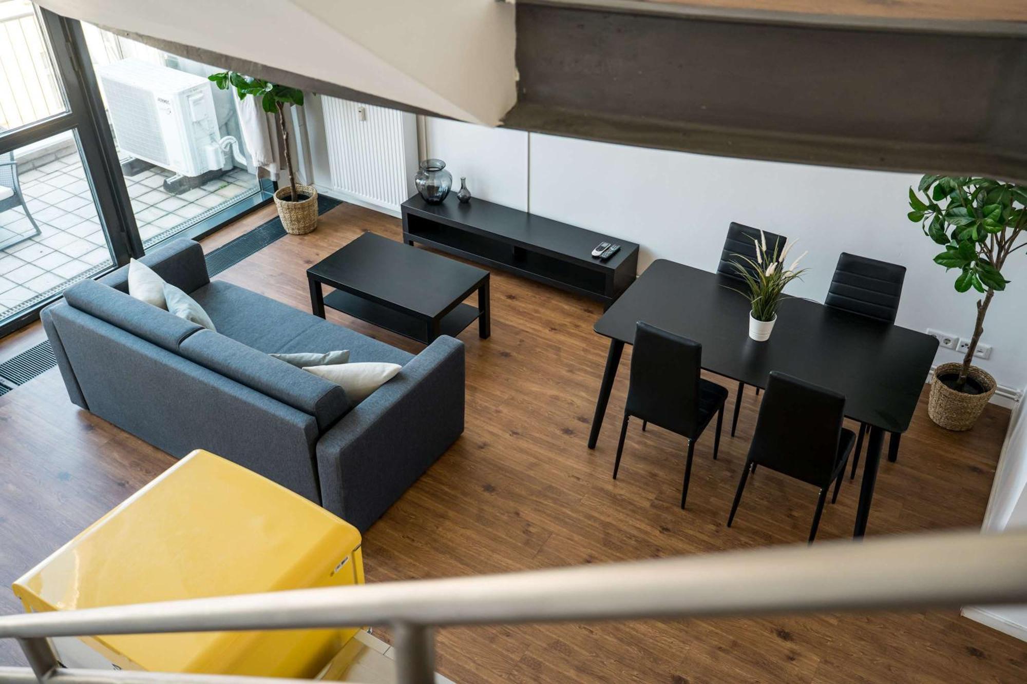 Fantastic Loft With Balcony Lejlighed